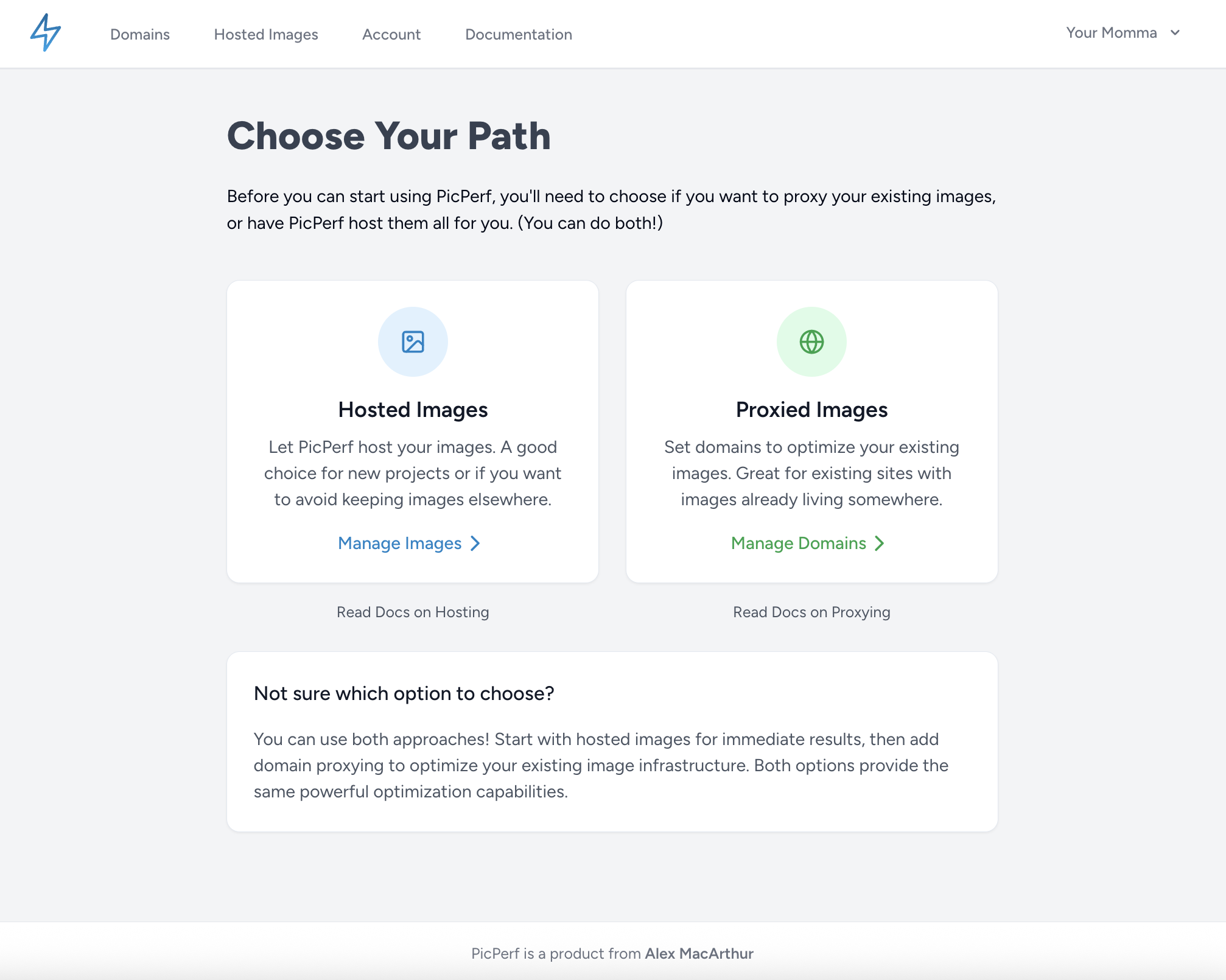 choose implementation path